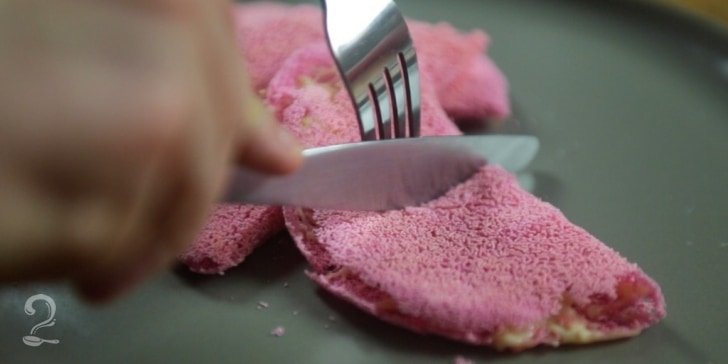 Receita de Como Fazer Goma de Tapioca Rosa | Como fazer em vídeo 